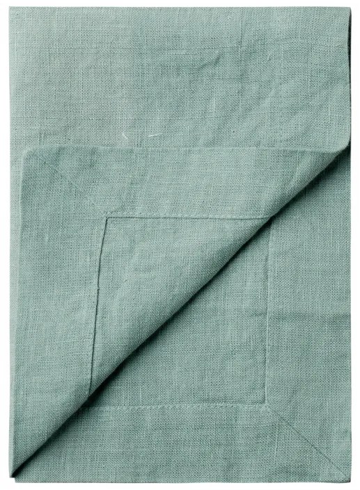 Tengerzöld lenvászon terítő 35 x 50 cm - Gaya Ambiente (596446)