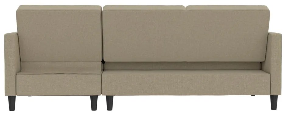 Bézs kinyitható sarokkanapé Presley – Støraa