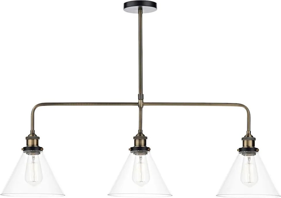 DAR LIGHTING RAY0375 RAY Vintage Függesztett Lámpa E27 IP20
