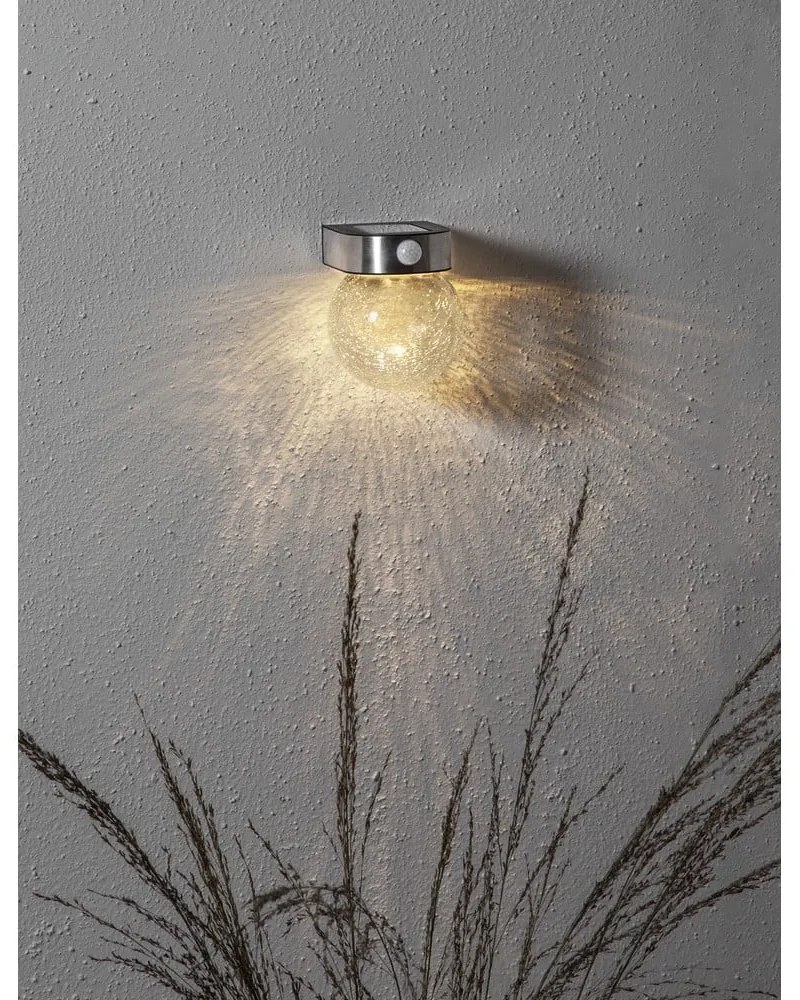 Glory kültéri fali napelemes LED lámpa, magasság 14,5 cm - Star Trading