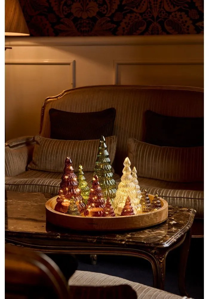 Zöld fénydekoráció ø 13 cm Lucy – Sirius