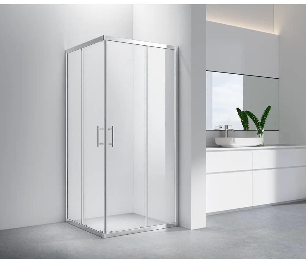 Motril zuhanykabin 90x90, 190cm, 6mm NANO
