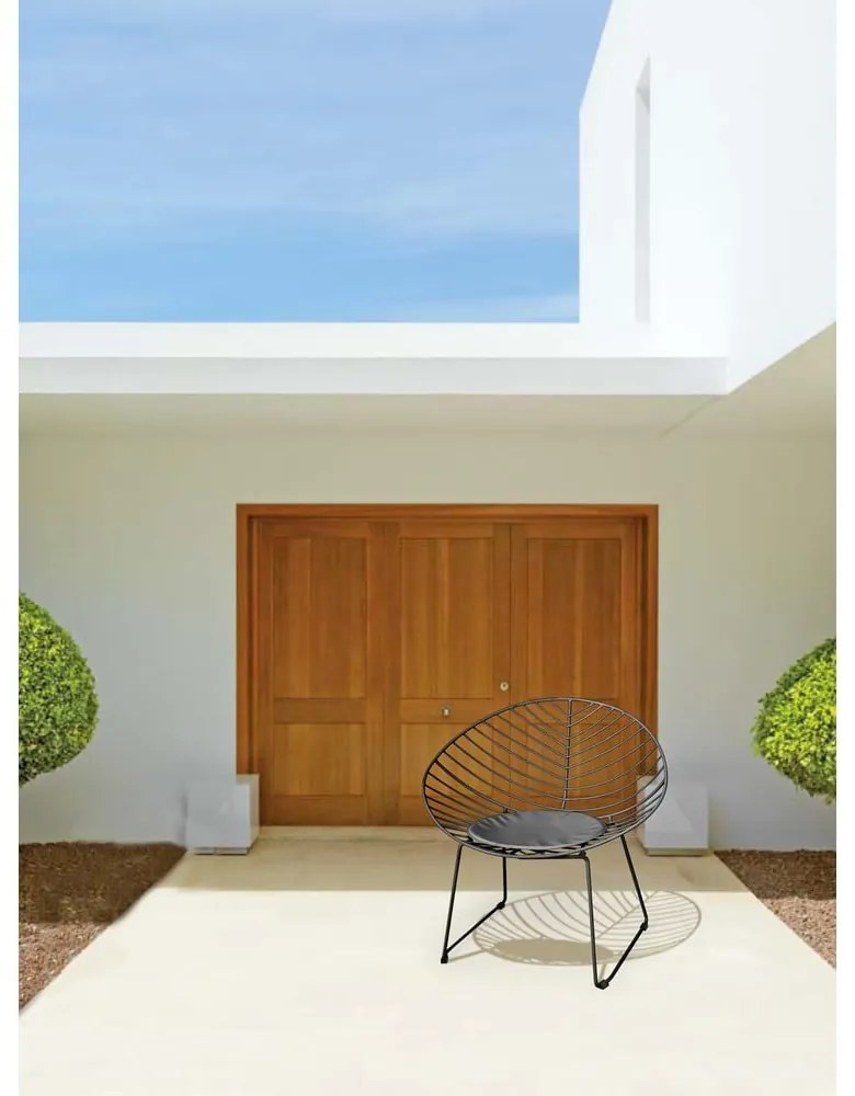 Coco 2 db fekete kerti szék - Bonami Selection