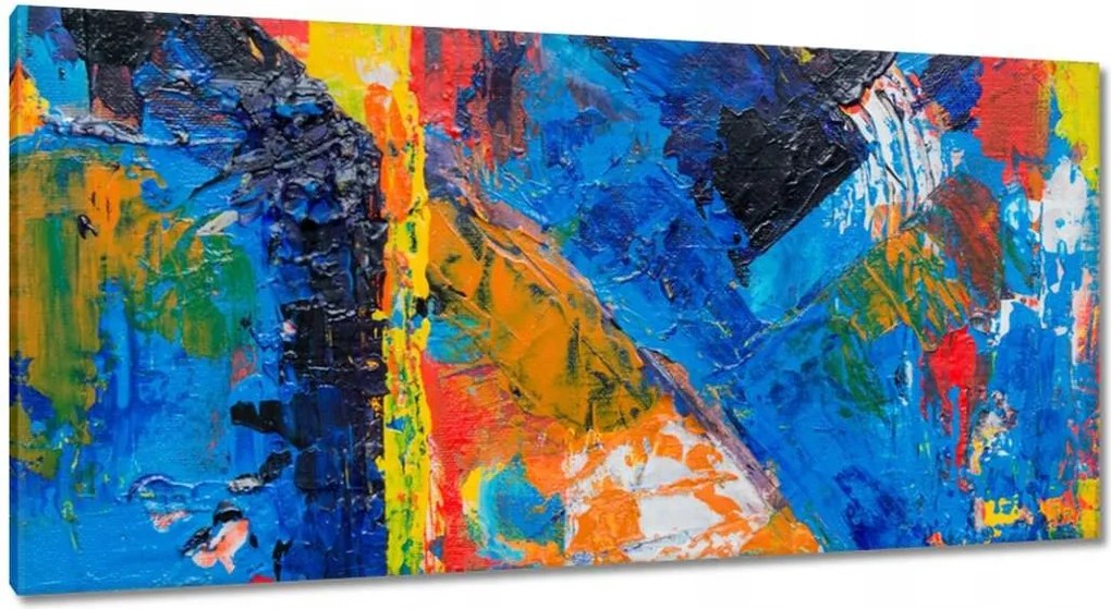 Festmények 115x55 Absztrakt Nincsenek hullámok