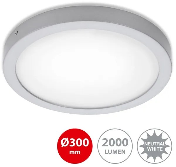 Briloner 7141-414 - LED Mennyezeti lámpa FIRE LED/21W/230V 4000K