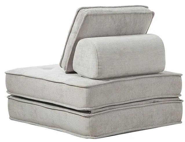 CALMERO kinyitható, multifunkciós kanapé – világosszürke