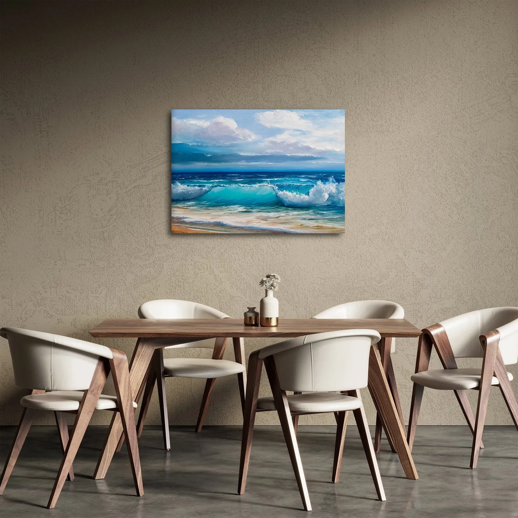 Kép - tengeri hullámok (70x50 cm)