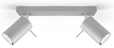 Sollux SL.0450 - Mennyezeti spotlámpa RING 2xGU10/10W/230V