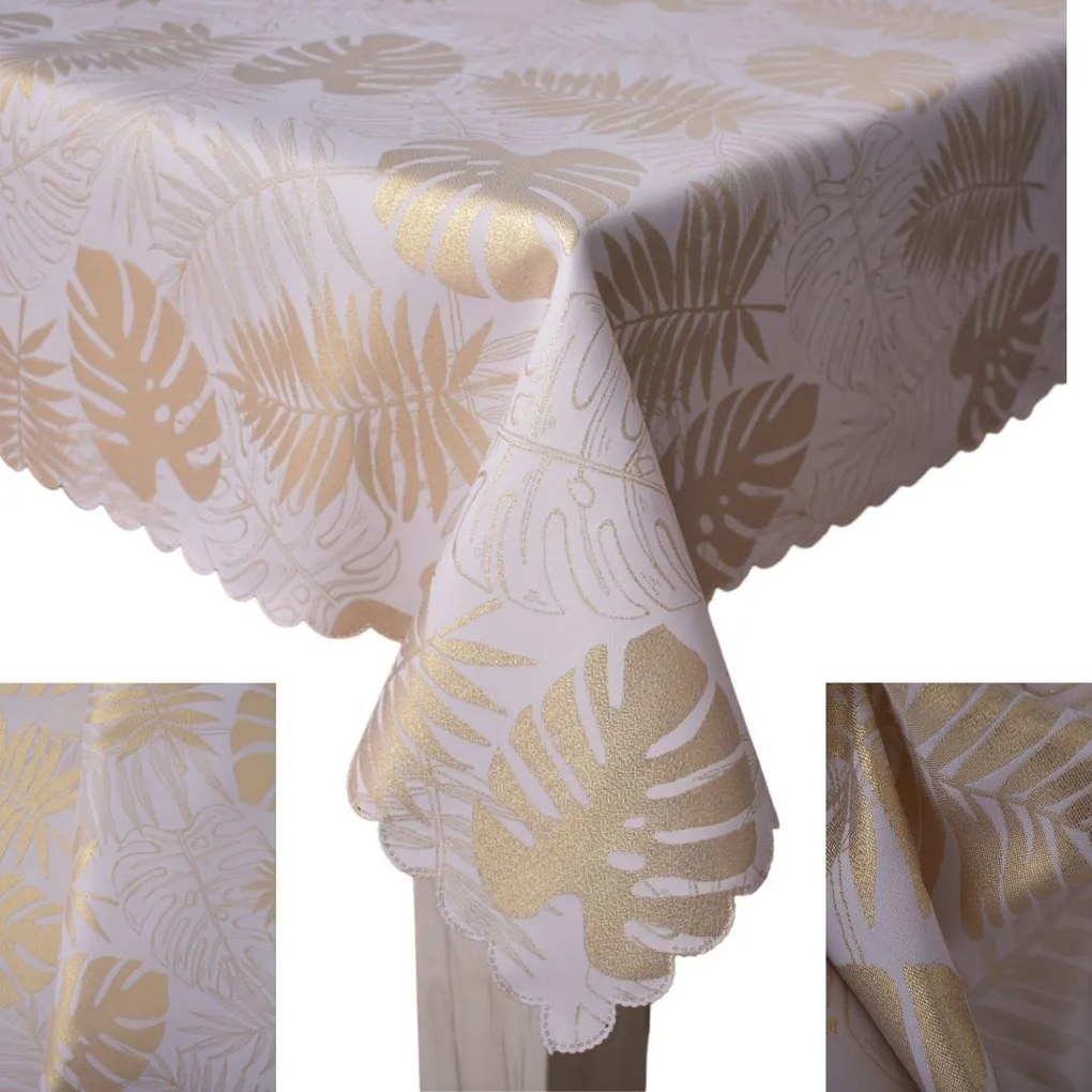 Abrosz Foltálló Fehér Monster Arany 170x170 CM