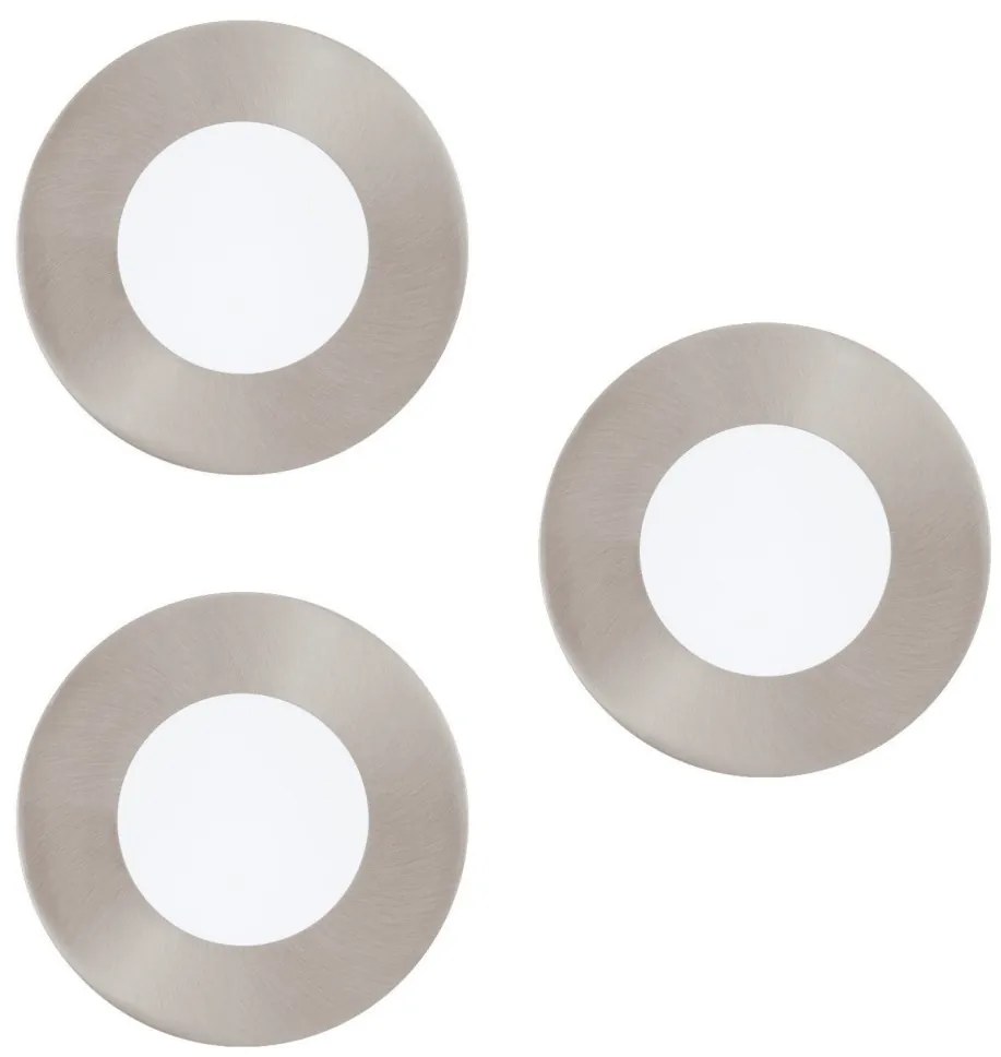 Eglo 33216-SZETT 3x dimmelhető RGBW LED süllyesztett mennyezeti lámpa FUEVA-C LED/3W/230V