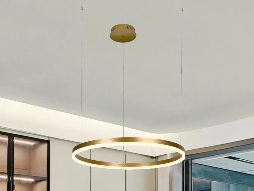 NEDES J4378-G Modern Led Függesztett Lámpa IP20