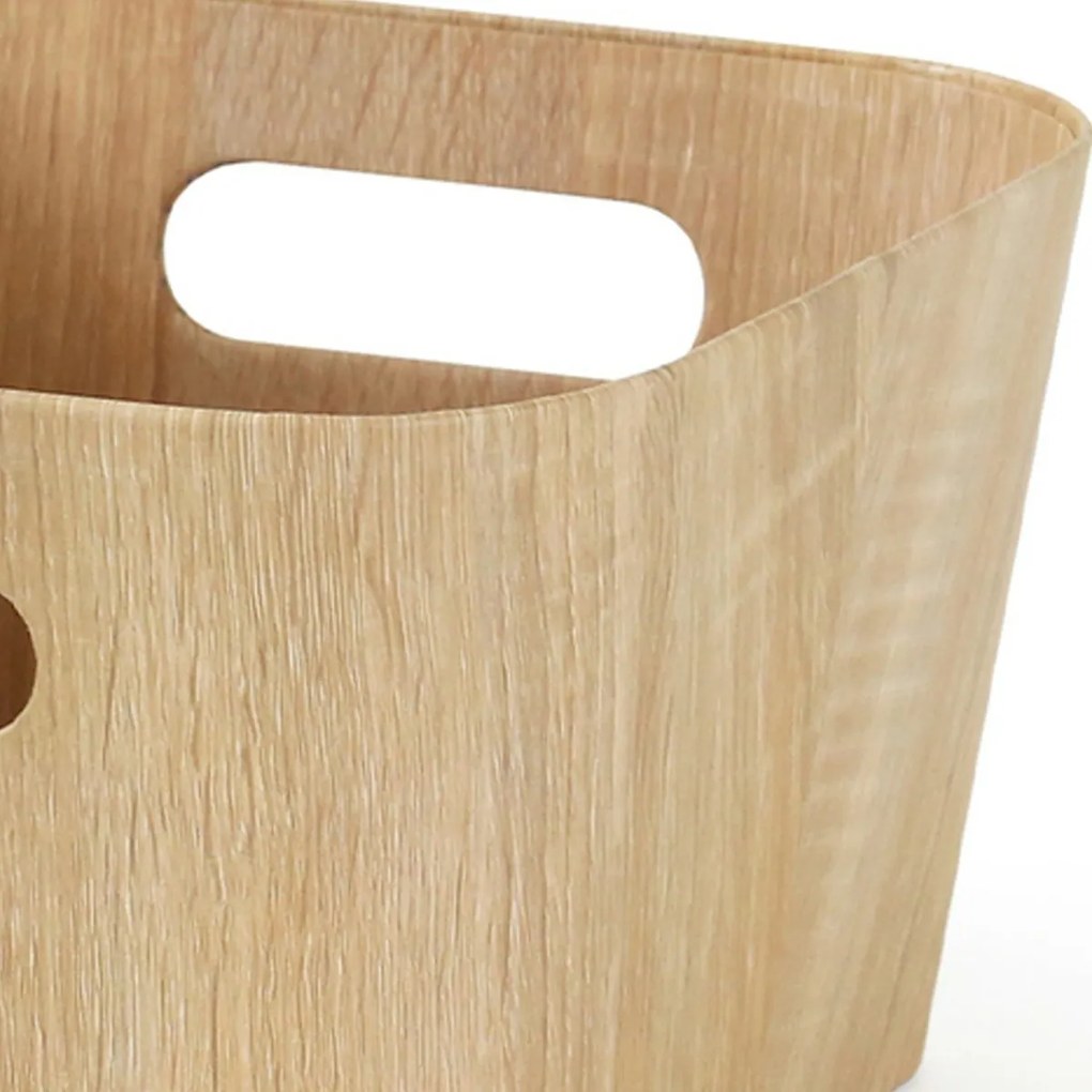 Kitchisimo 2 db tároló kosár szett 27 × 27 × 16cm, természetes, M