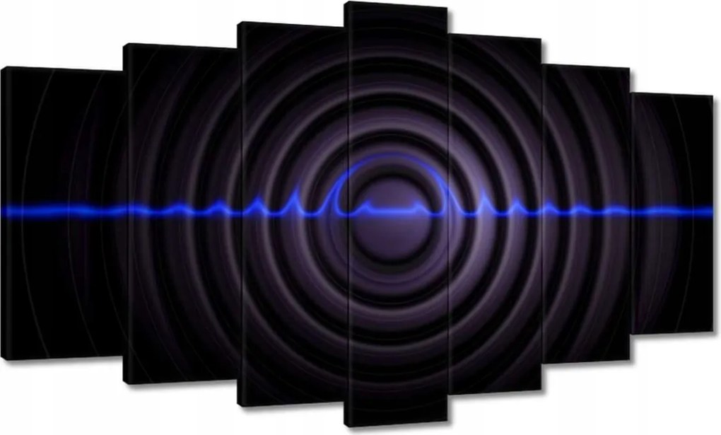 Festmények 140x80 Zenés hullám