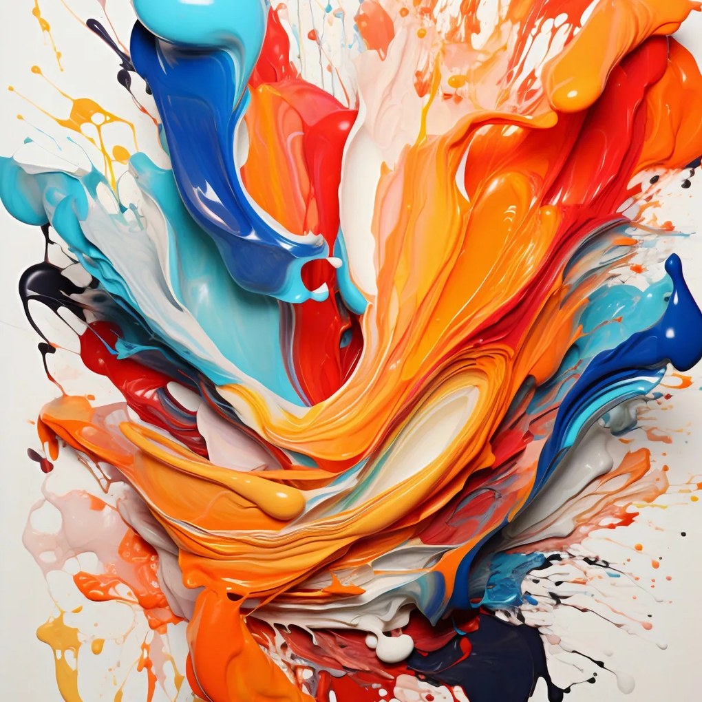 Poszter 20x20cm Tánchullámok