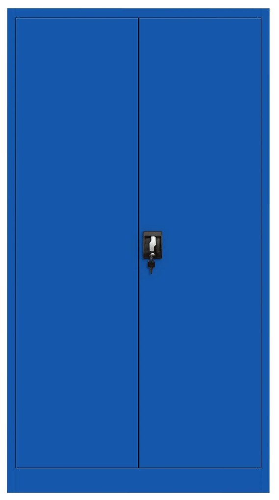 Fém műhelyszekrény fiókokkal SZYMON, 920 x 1850 x 500 mm, kék