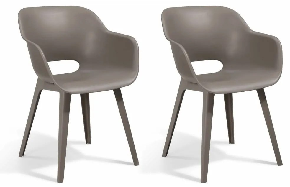 Keter Akola 2 db cappucino színű kültéri szék