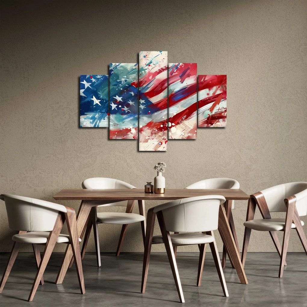 Kép - Az USA zászlaja (150x105 cm)