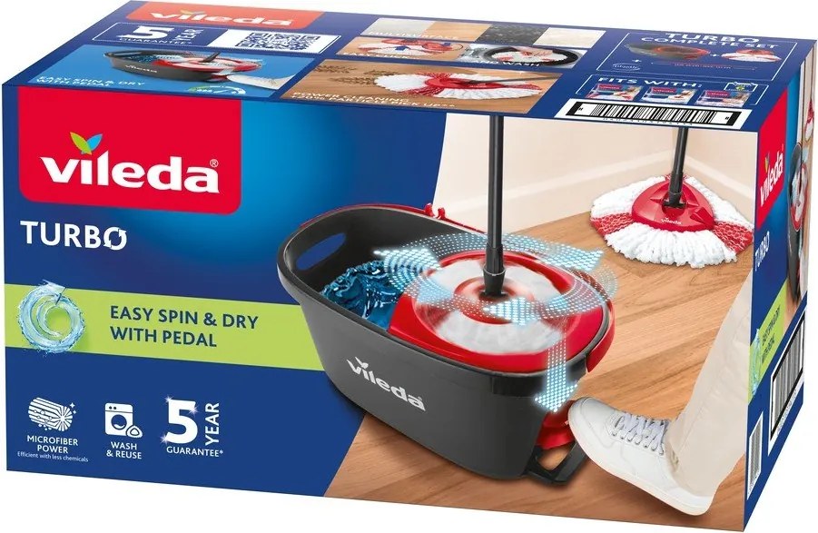 Turbo felmosó szett vödörrel - Vileda