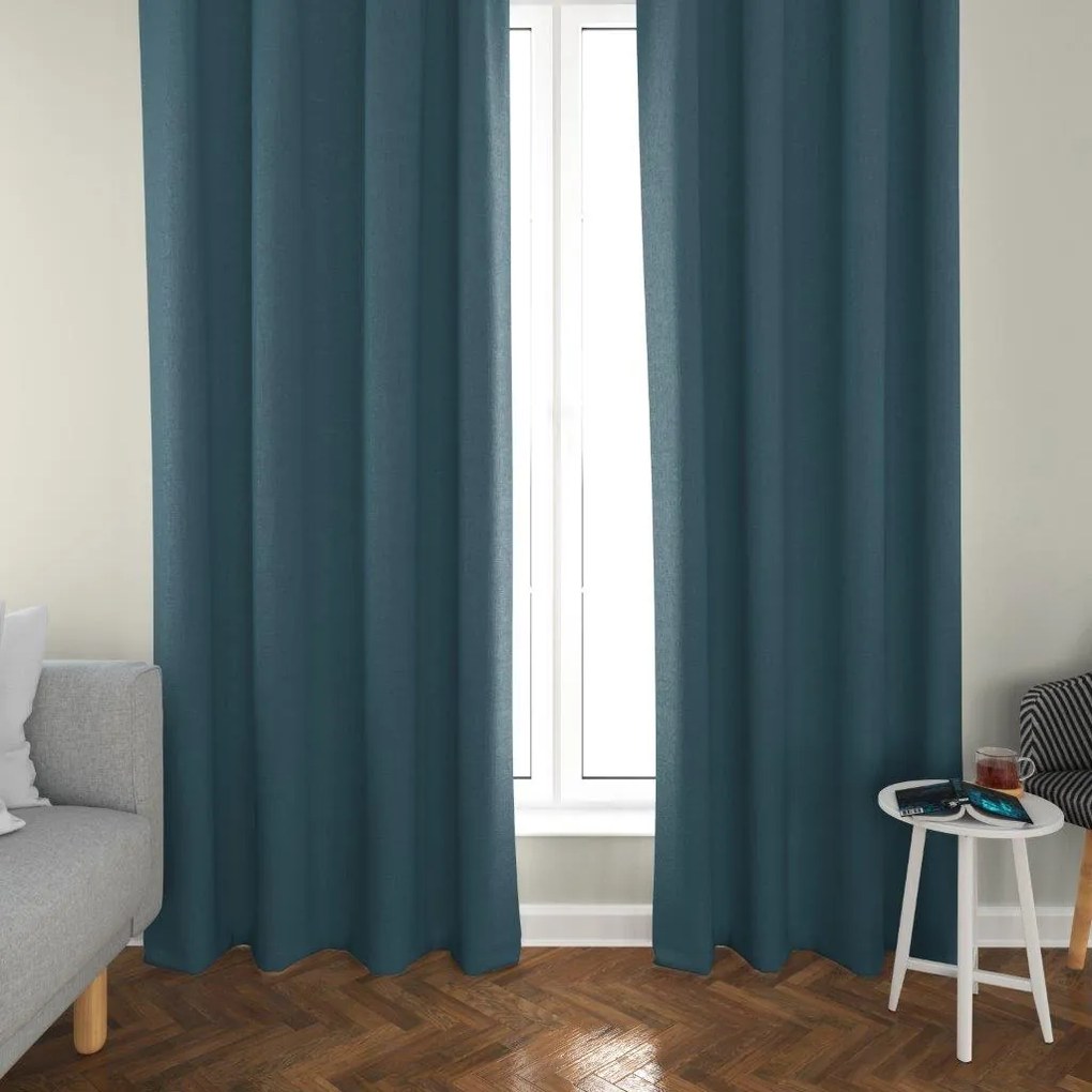 2x OXFORD türkiz függöny 140x250 cm