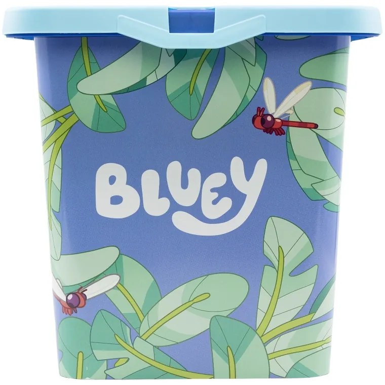 Bluey Leaves műanyag tároló doboz 7 L