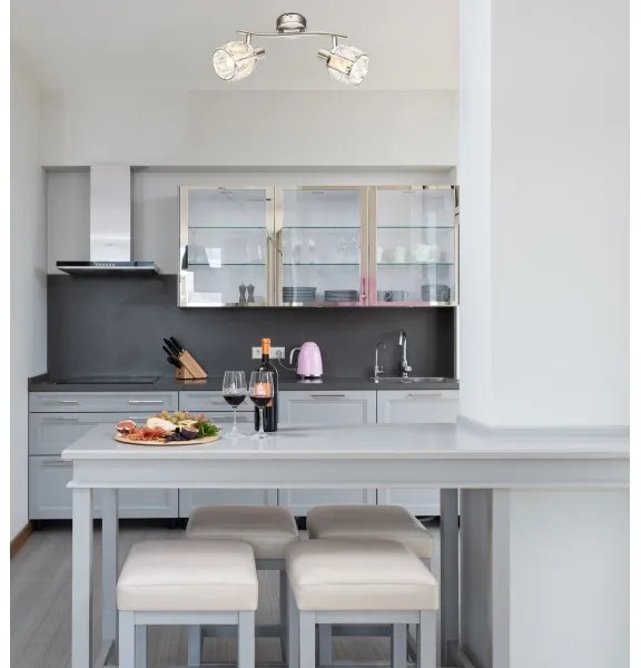 Globo 54356-2 - Spotlámpa KRIS 2xE14/40W/230V