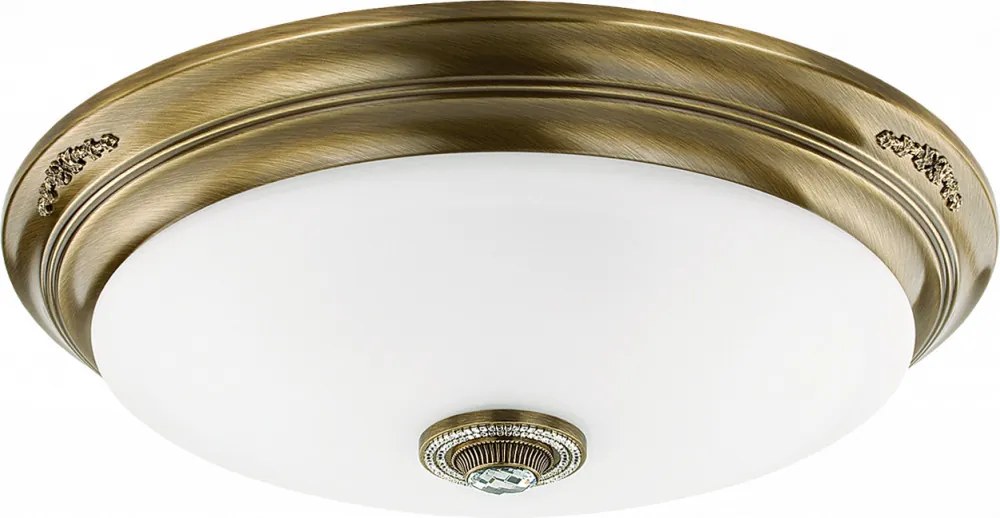 KUTEK BEL-PL-3-P-CR BELLAGIO Kristály Mennyezeti Lámpa E27 IP20