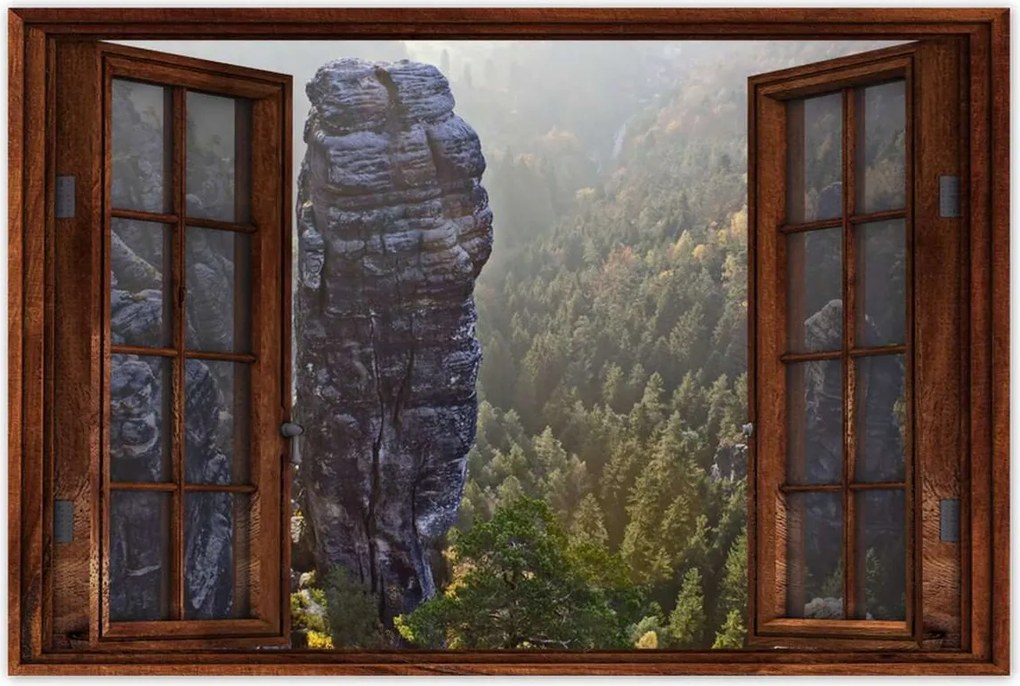 Poszterek 90x60 Magas szikla