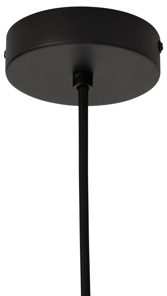 Japandi függőlámpa fekete bambusszal - Kea