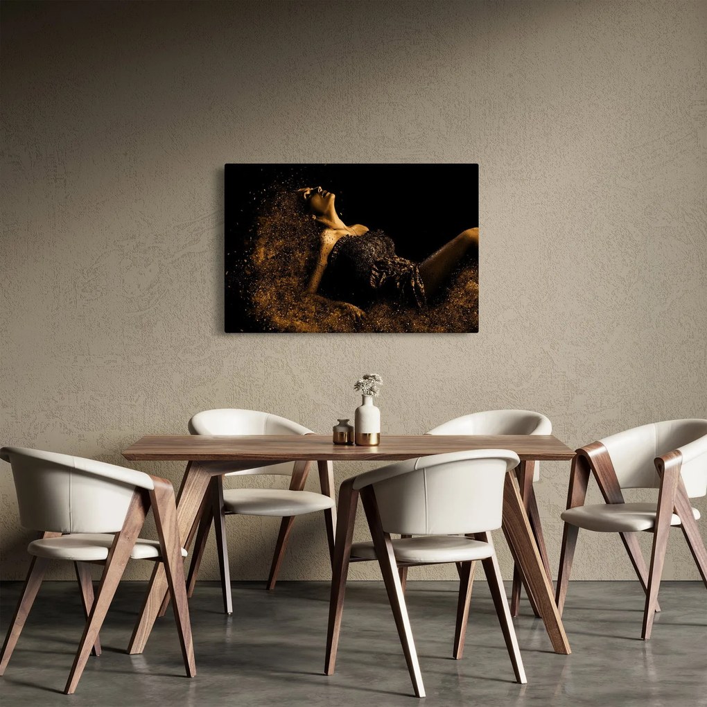 Kép - Egy nő aranyból (90x60 cm)