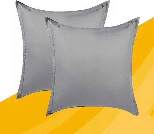 ComfortAce Maas párnahuzat, 100% pamut, 2 darabos szett, szürke