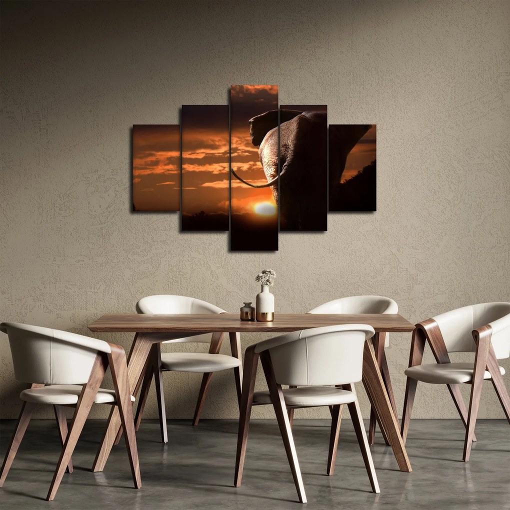 Elefánt képe (150x105 cm)