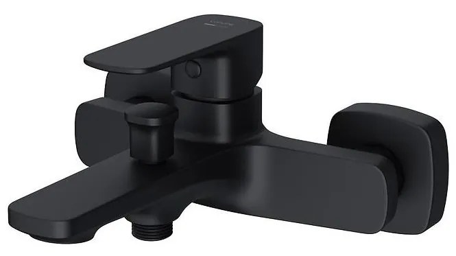 Cersanit S951-376 - LARGA fekete fürdőkád csaptelep