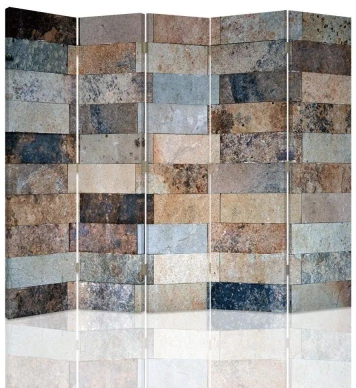 Gario Paraván Márványtégla Méret: 180 x 170 cm, Kivitelezés: Klasszikus paraván