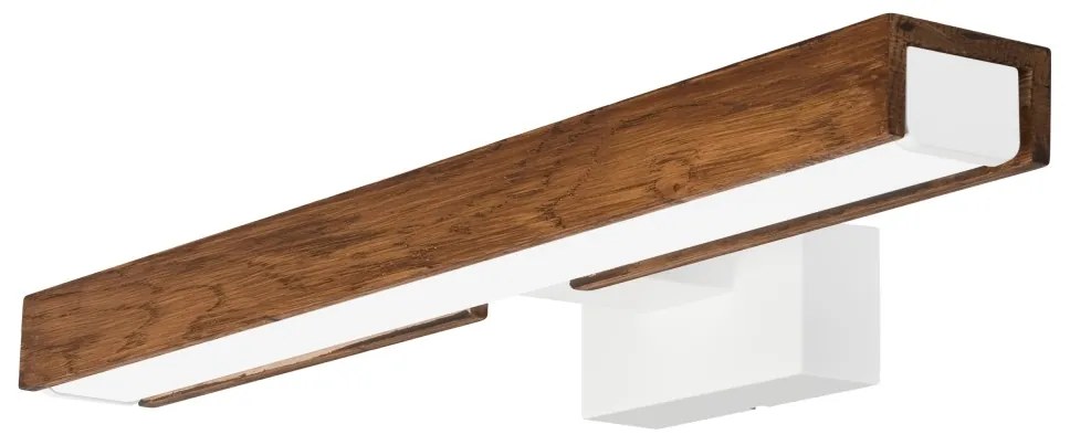 Brilagi- LED Fürdőszobai tükörmegvilágítás WOODY MIRROR LED/8W/230V IP44 tölgy/fehér