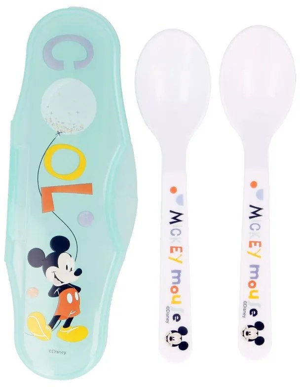 Disney Mickey Hello World baba utazó evőeszköz készlet