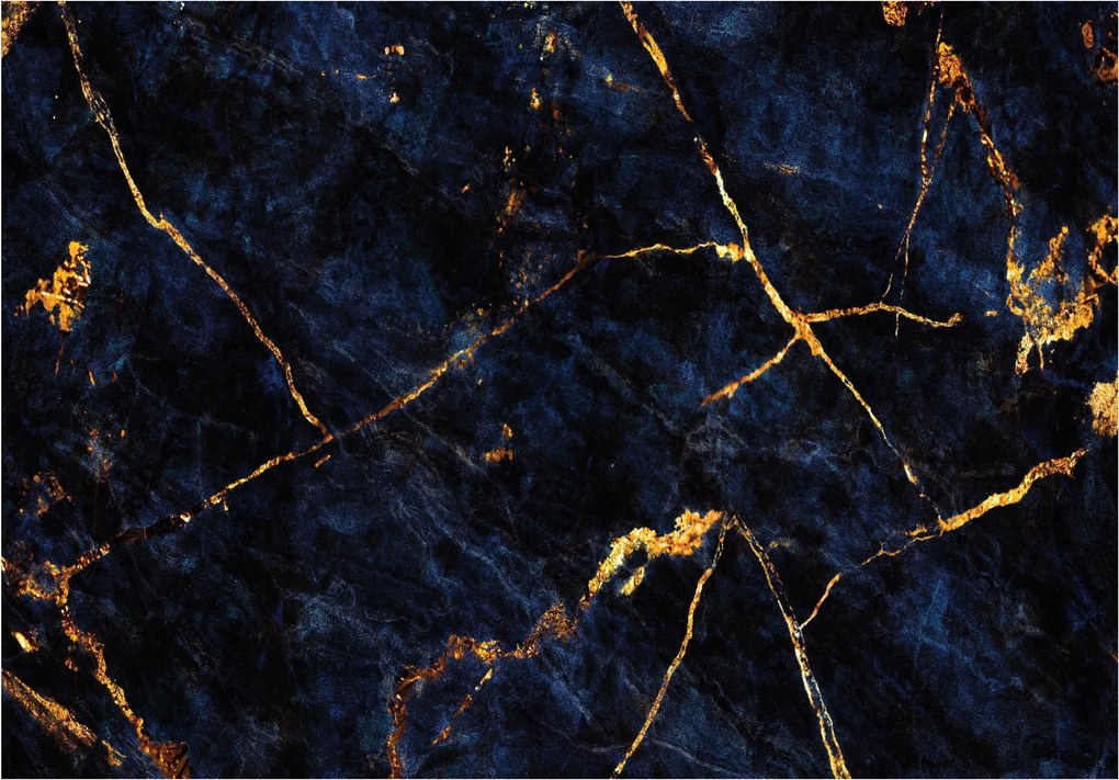 Fotótapéta Márvány arany mintás Art déco arany vinil falra 254x184 +ragasztó