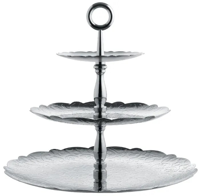 Három emeletes kínáló Dressed X-mas, átmérő 35 cm - Alessi