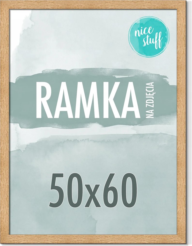 Képkeret 50x60 Képkeret Fotó 60x50 Mdf Barna