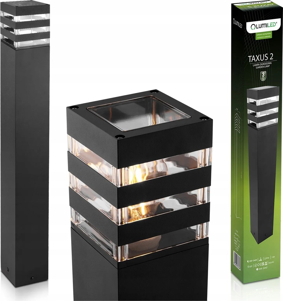 Led Álló Kerti Lámpa Izzóoszlop E27 230V 60cm Kültéri Oszlop