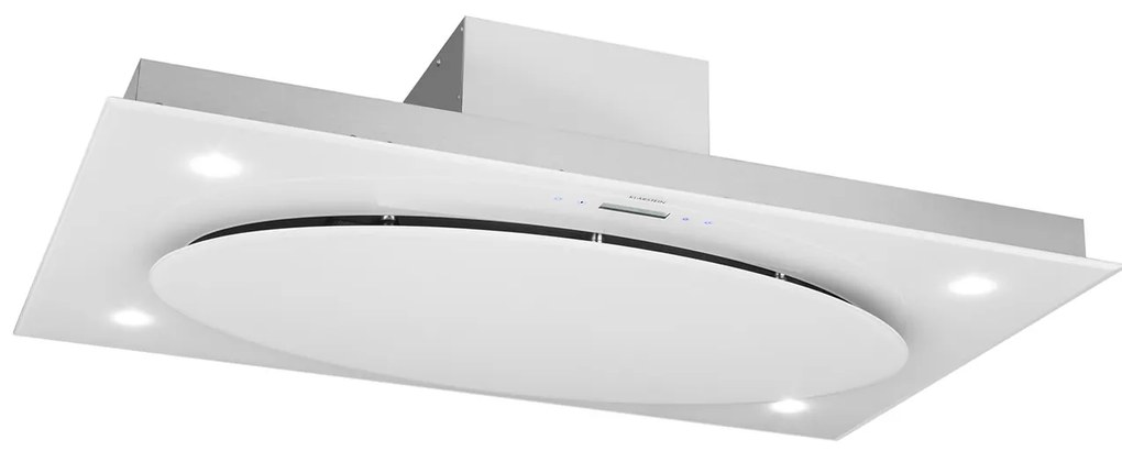 Secret Service, mennyezeti páraelszívó, 220 W, érintőképernyős, üveg, LED