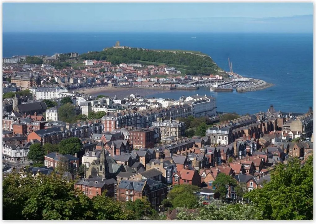 Plakátok 100x70 Kilátás a tengerre felülről