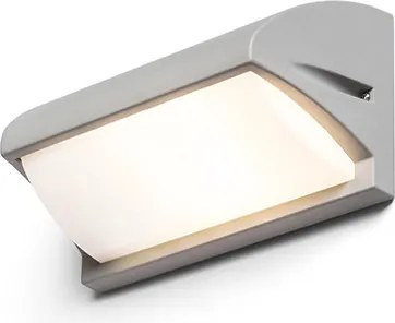 RENDL MORA fali lámpa ezüstszürke 230V LED E27 15W IP54