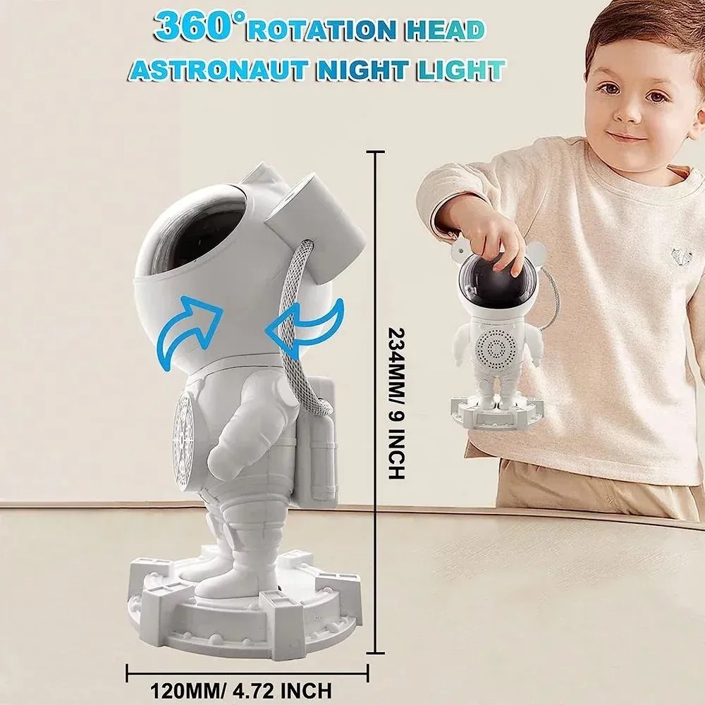 Zaparkorun Űrhajós csillagprojektor távirányítóval - kyklop