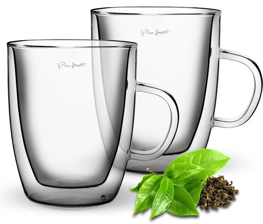 Lamart LT9008 Tea Vaso pohárkészlet, 420 ml, 2 db