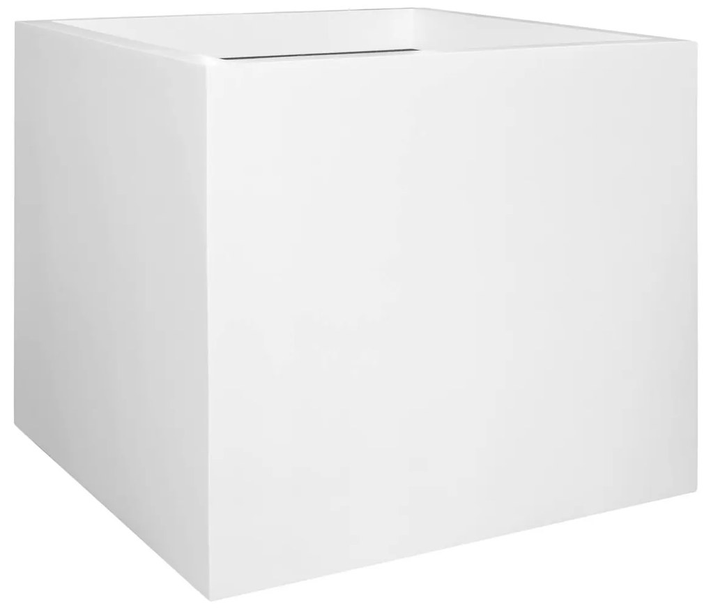 Pottery Pots Jumbo virágcserép, matt fehér, többféle méretben - PotteryPots méret: L - h 83 cm