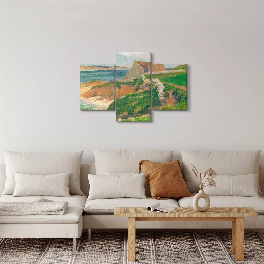 Kép - Henri Moret, The Island of Raguenez, Brittany, reprodukciók (90x60 cm)