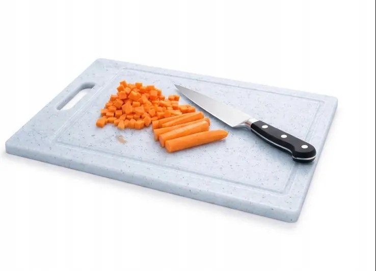 Nagy vágódeszka ereszcsatornával 36,5 x 27,5 cm Livarno Szürke