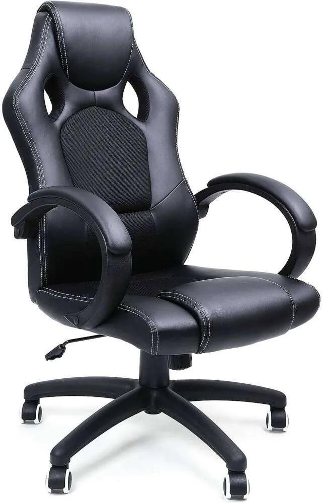 Songmics ergonomikus Irodai/Gamer szék - fekete