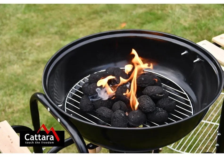 Cattara Messina faszenes grill, 93 x 102 x 47 cm
