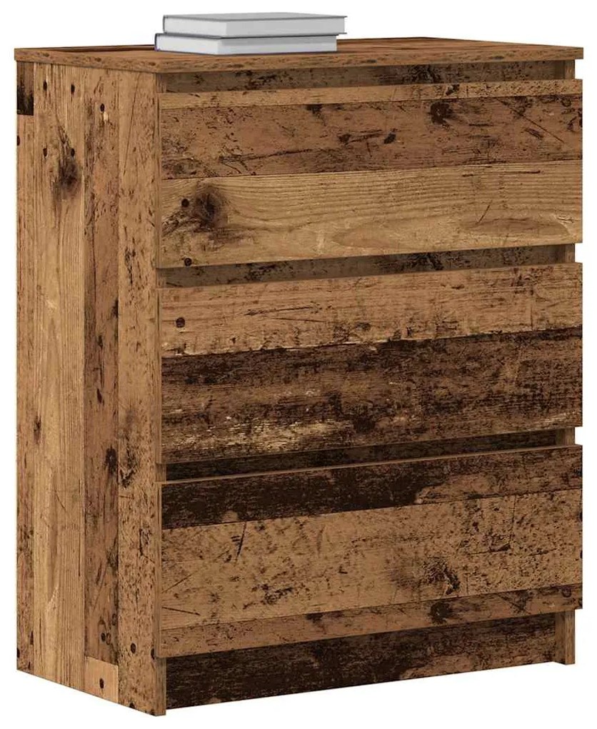 antik fa szerelt fa tálalószekrény 60 x 35 x 76 cm